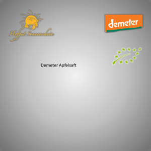 Demeter Apfelsaft